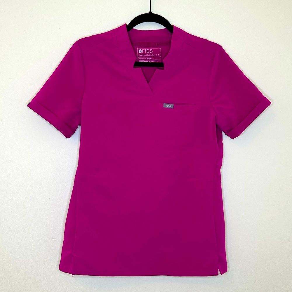 Figs Inala Slim Scrub Top